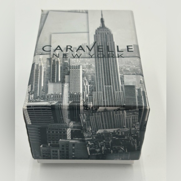 CARAVELLE NWT Stainless Steel Silver Bracelet Watch - Picture 2 of 6